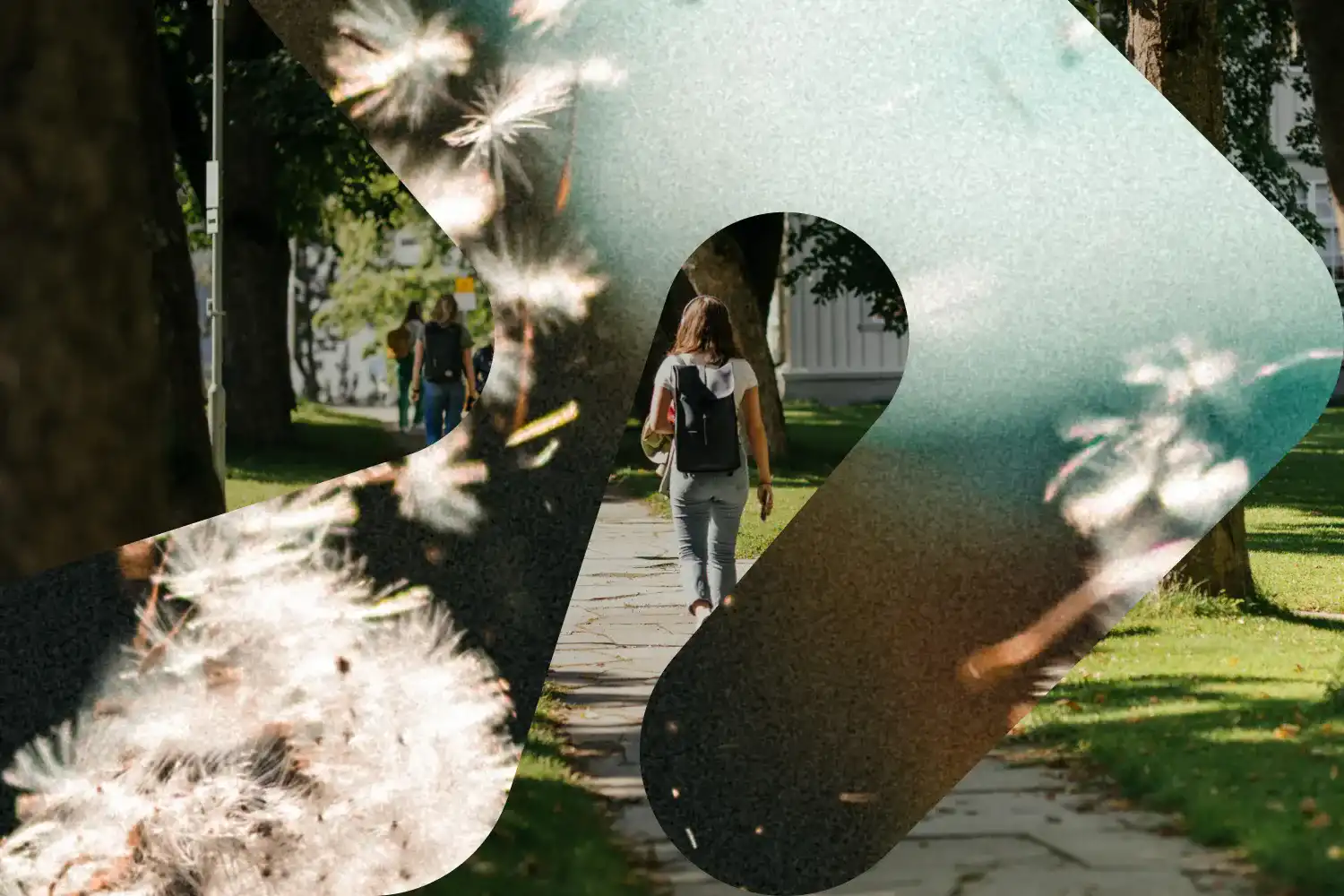 Illustrasjonsbilde som viser kvinne sammen med løvetann.